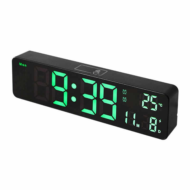 New Simple Multi-function with 2 Alarm Clock Large Digital LED Clock Wall Clock