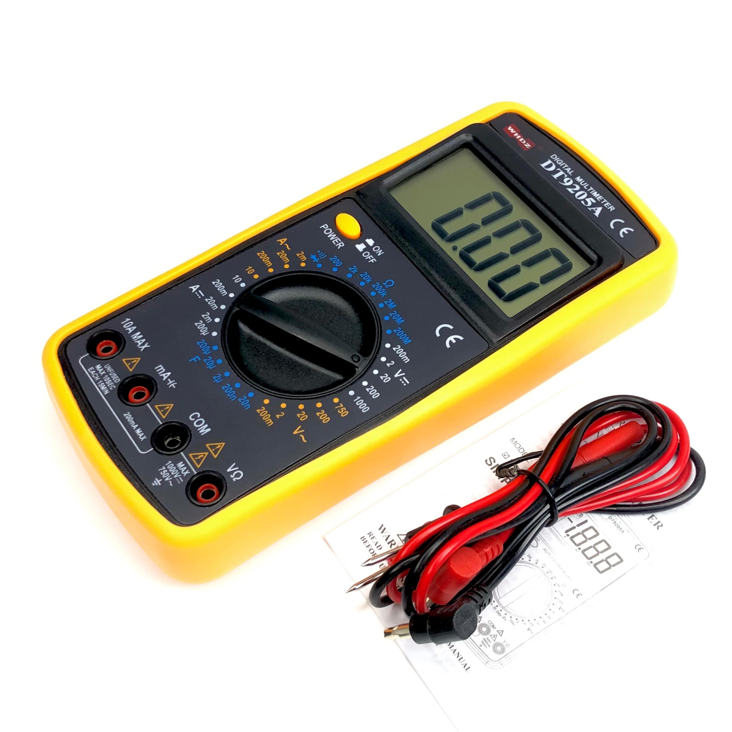Digital Multimeter DT-9205A