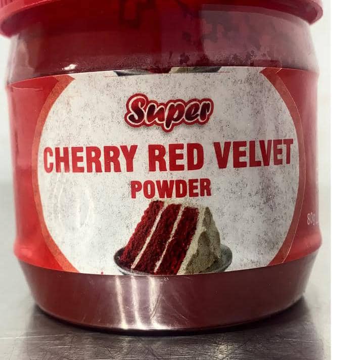 Super Cherry Red Velvet Powder 80g
