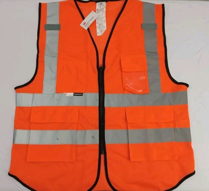 Reflective orange Clothing Jacket
