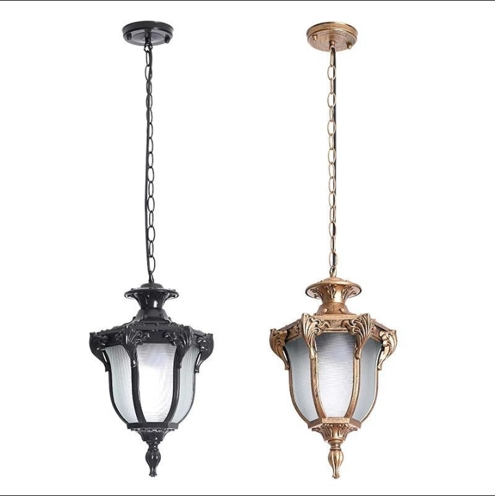 Vintage Outdoor Waterproof Chandelier Ceiling Lighting, 