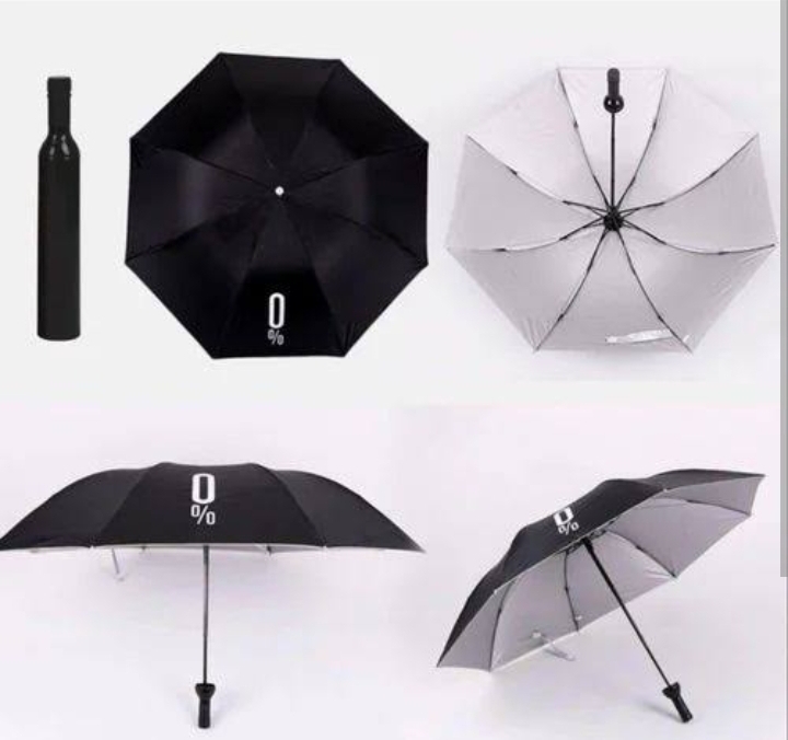 Wine Bottle Shaped Umbrella