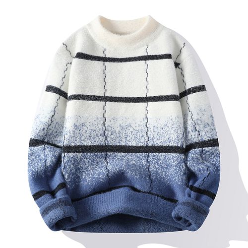 Men Knitted Sweater Mens Clothes