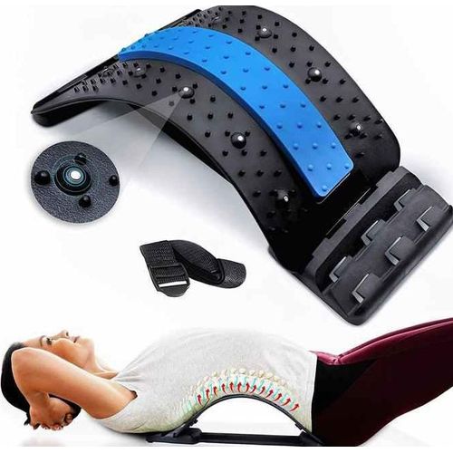 Black Muscle Stretcher Posture Corrector Support Support