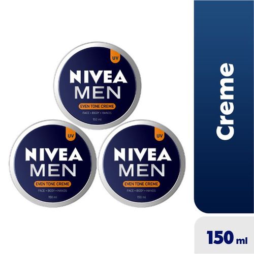 NIVEA Men Crème – All Purpose Cream For Men - 150ml (Pack Of 3)