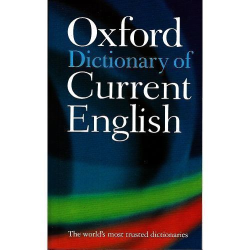 Oxford Dictionary Of Current English (Medium Size)