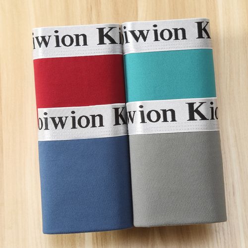 Koiwoin 4Pcs Men's Underwear Breathable Comfortable Stretch Cotton Boxer