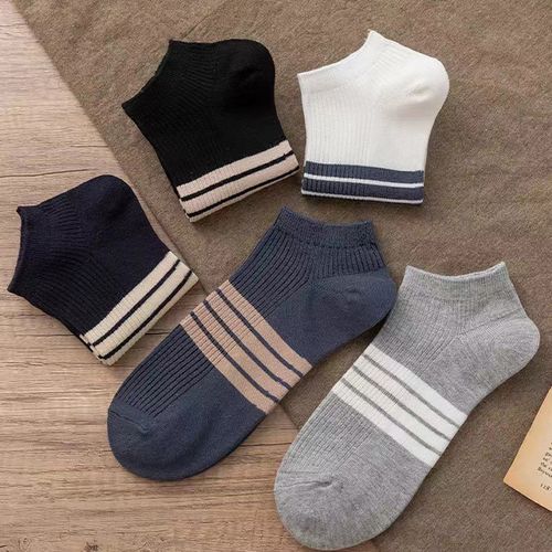 Casual Socks 5 Pairs Unisex Sports Socks Breathable Socks - Multicolor