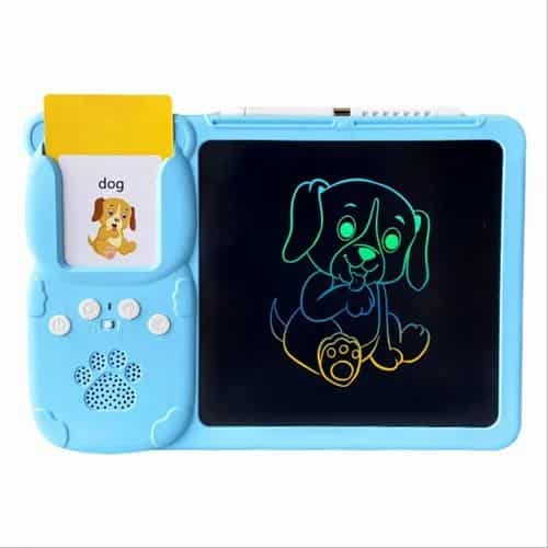 Talking Flash Cards with LCD Writing Tablet Toddlers Learning Educational Toy