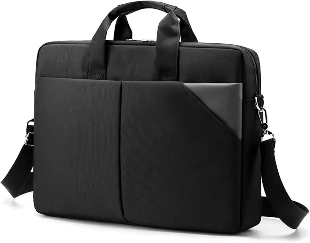 ZHANGNA Briefcases， Laptop Bag Nylon Men Business Computer Handbag Teenager Messenger Bag Male Briefcase
