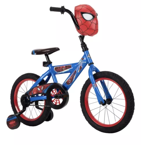 16" Marvel Spider-Man Kids Bike, Fit Rider 3'5" - 4'