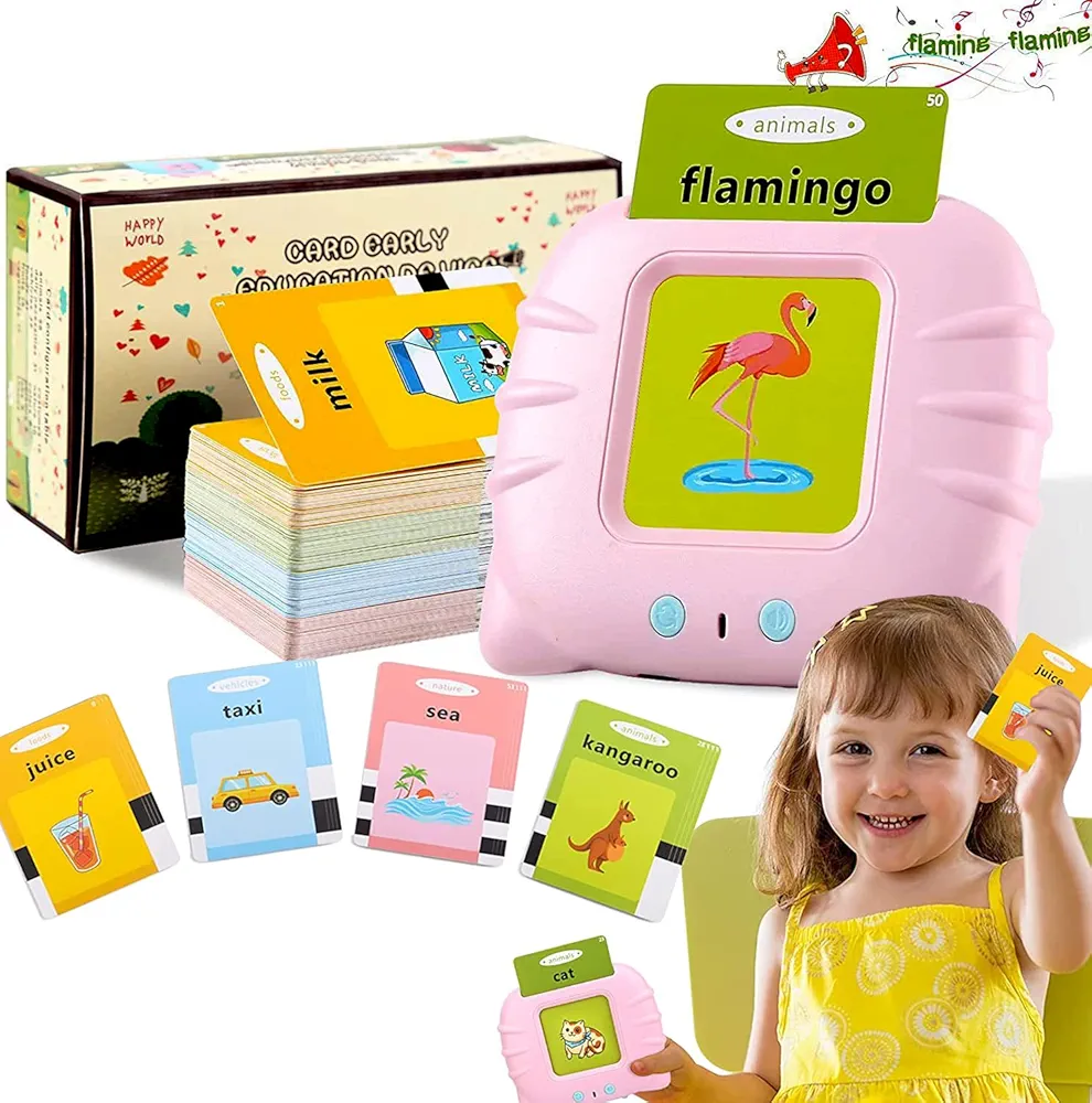 Talking Flash Cards Learning Toys for Kids 1 2 3 4 5 6, Learning Education Toys
