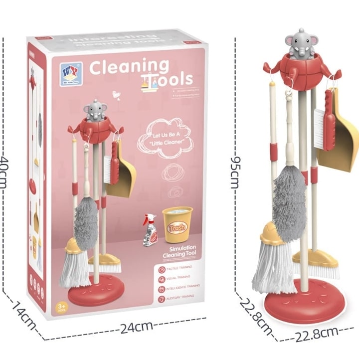 Kids Cleaning Toys Set,Children's early education toys, Toddler Toy Cleaning Set,
