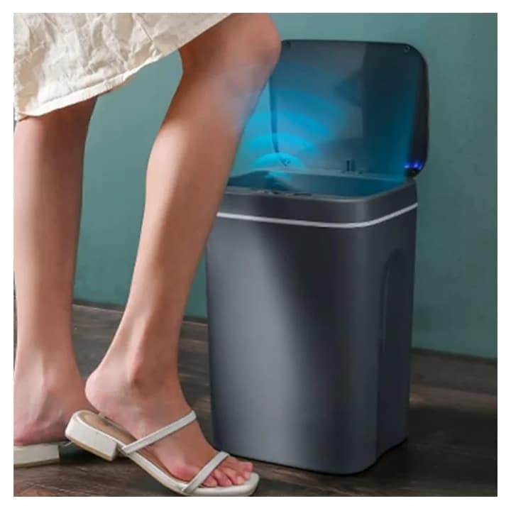 Intelligent Trash Can Automatic Sensor Dustbin Sensor Electric Waste Bin Home Rubbish Can