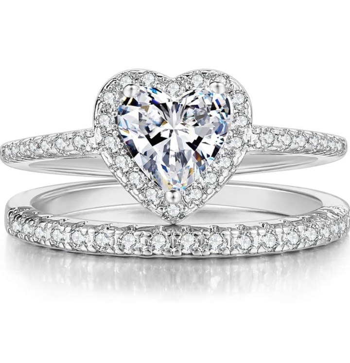 Women Zircon Wedding Ring