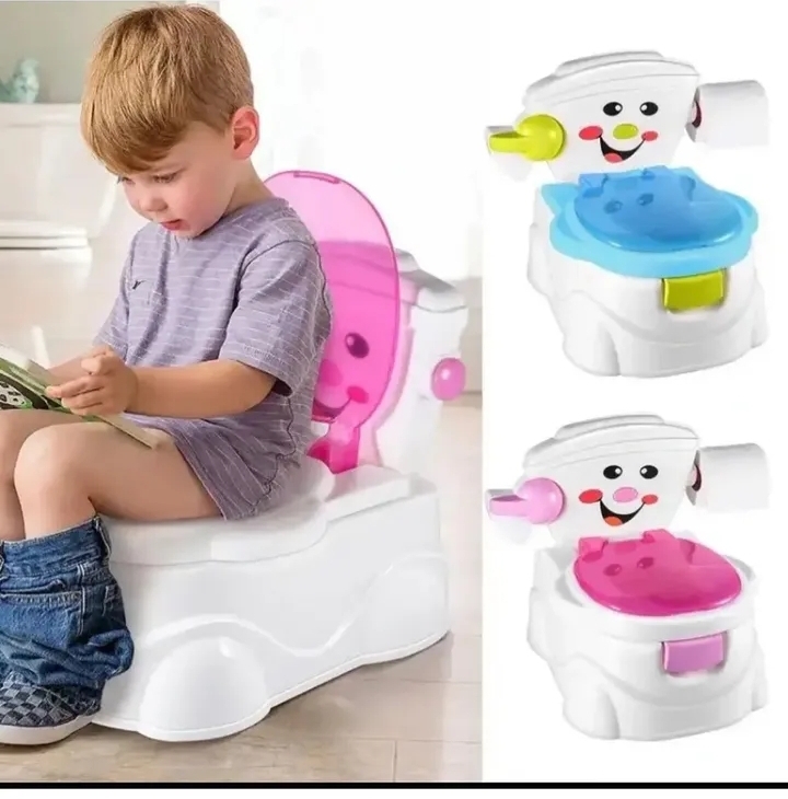 2-in-1 baby kids toilet seat for toddler potty training. 