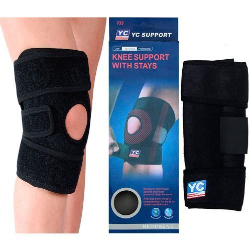 Medical and Sports Adjustable Knee Support With Stays