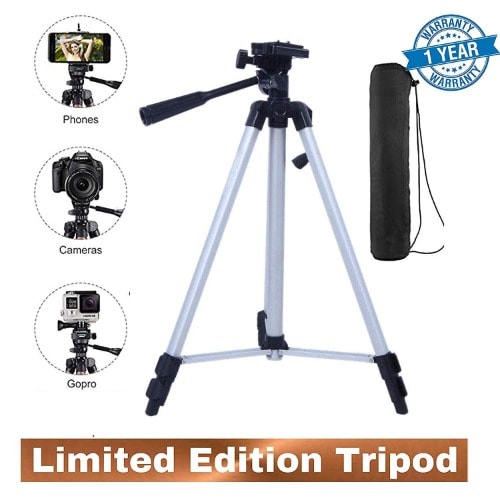 330a Professional Aluminum Tripod Camera Mobile Phone