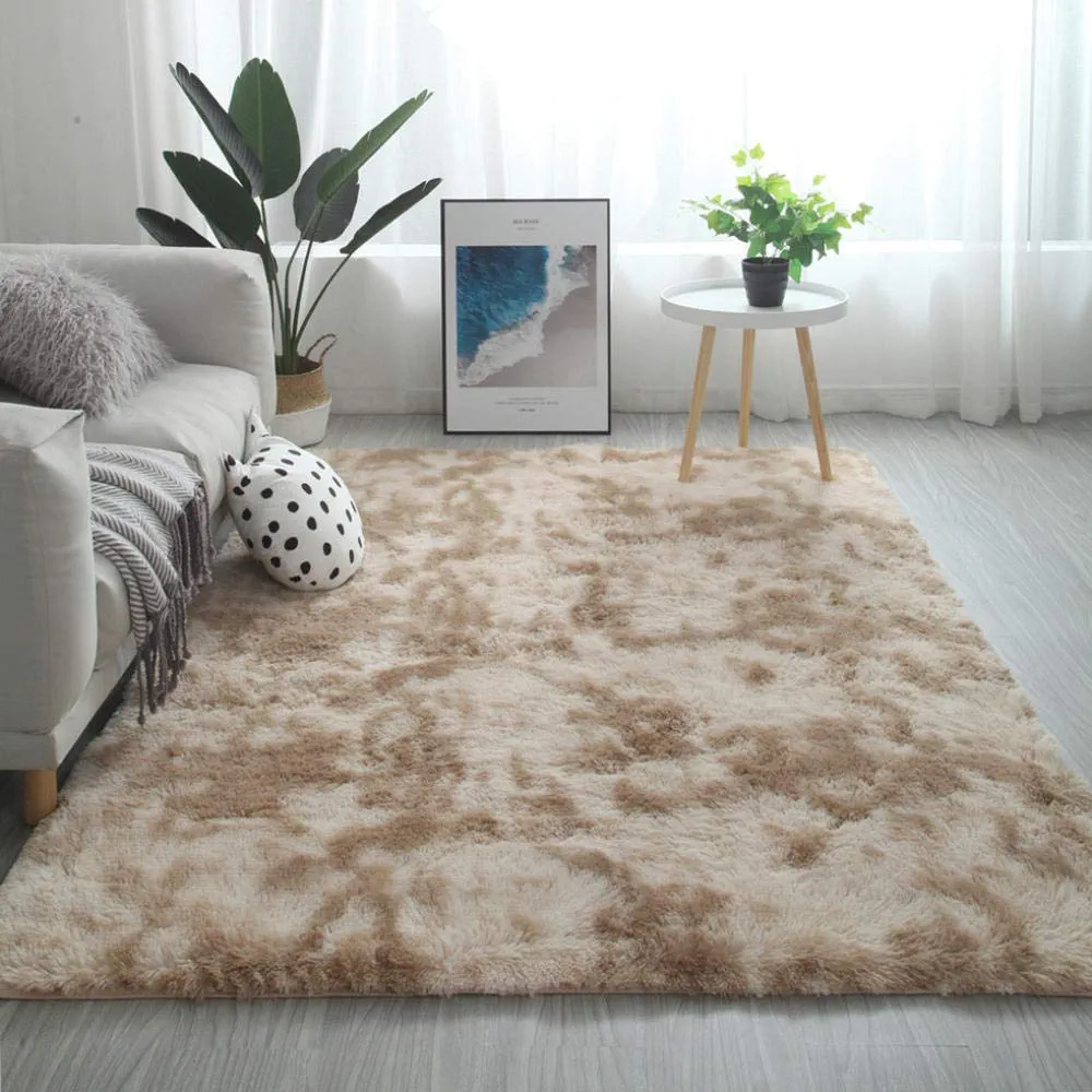 High Quality Fluffy Fur Luxury Center Rugs for Homes