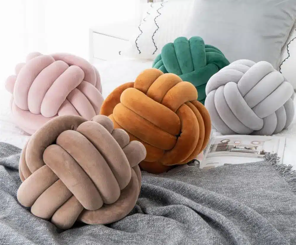 Knotted Throw Pillows