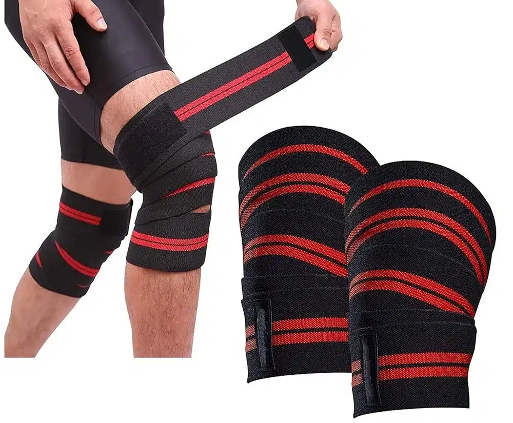 Power Lifting Knee Wrap for Men Women | One Size