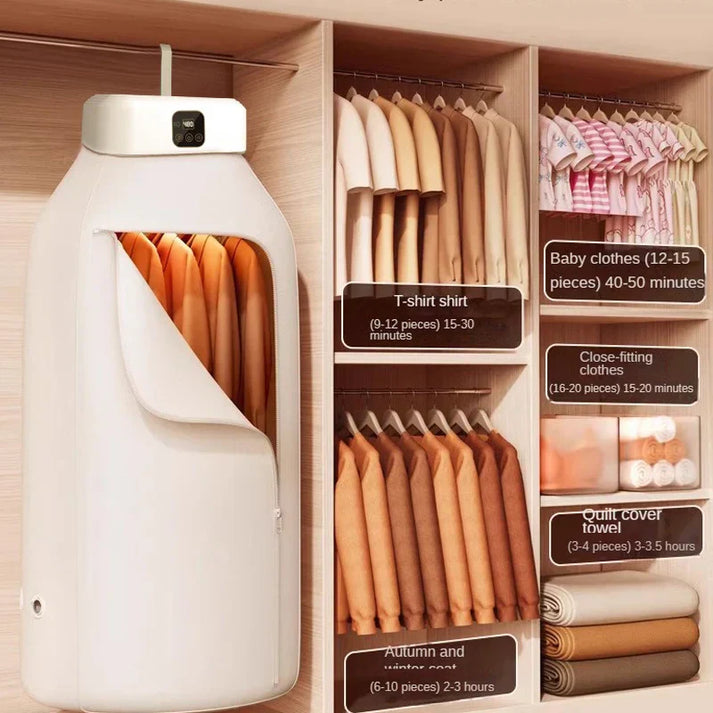 Smart Timing Portable Cloth Dryer