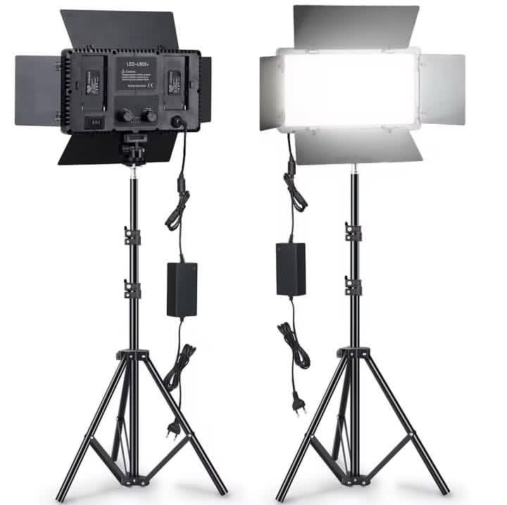 LED Light Kit 800pro + Tripod Stand 