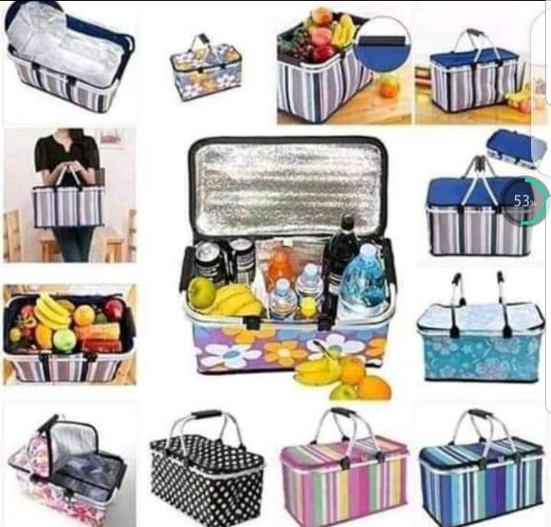 Foldable Insulated Bag Cooler Bags Pizza Food Delivery