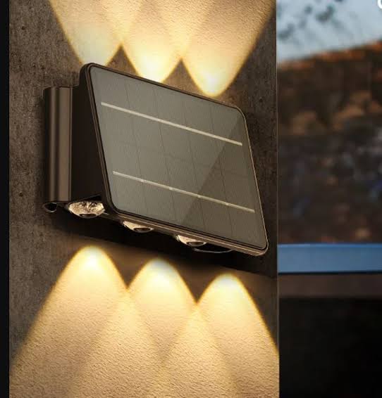 Solar LED Light Outdoor Wall Lamp