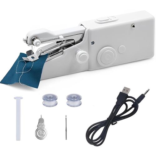 CYFAZA Handheld Sewing Machine Mini Portable Cordless Stitching Machine, Perfect for Adults, Beginners, and Quick Home Repairs