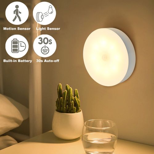 Mythco Wireless Body Induction Lamp LED Motion Sensor Night Light