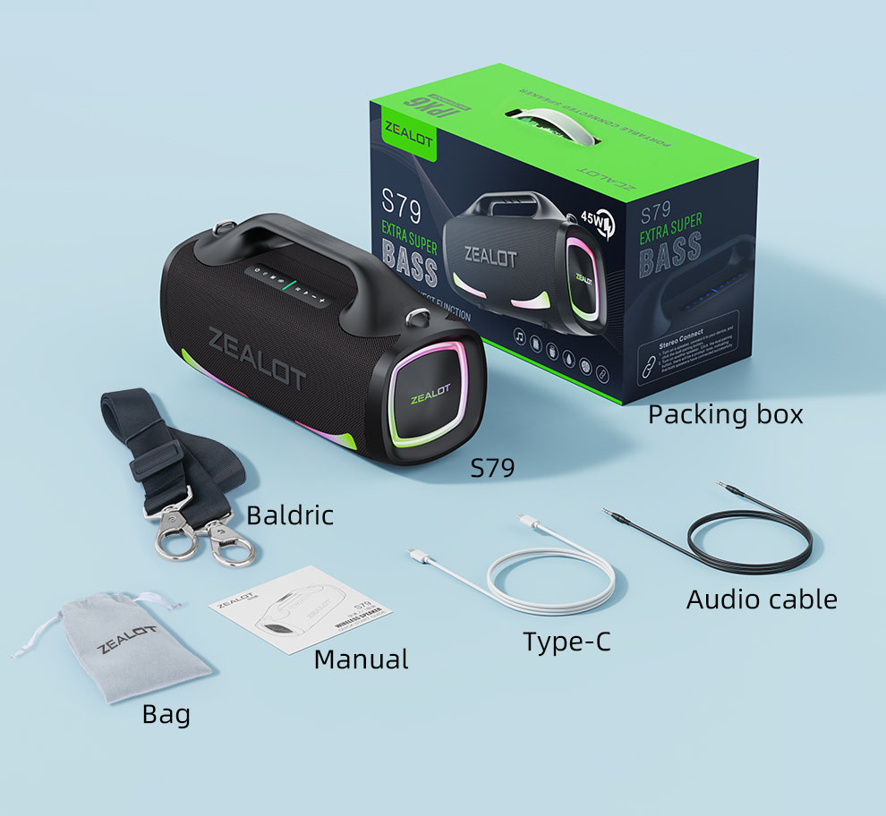 Zealot S79 Bluetooth Speaker