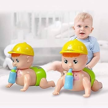 ARCADE TOYS Crawling Baby Toy with Music & Light for Kids – A Multicolour Delight for Little Ones