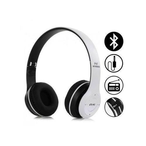 P47 Superior Wireless Bluetooth Stereo Foldable Headphones