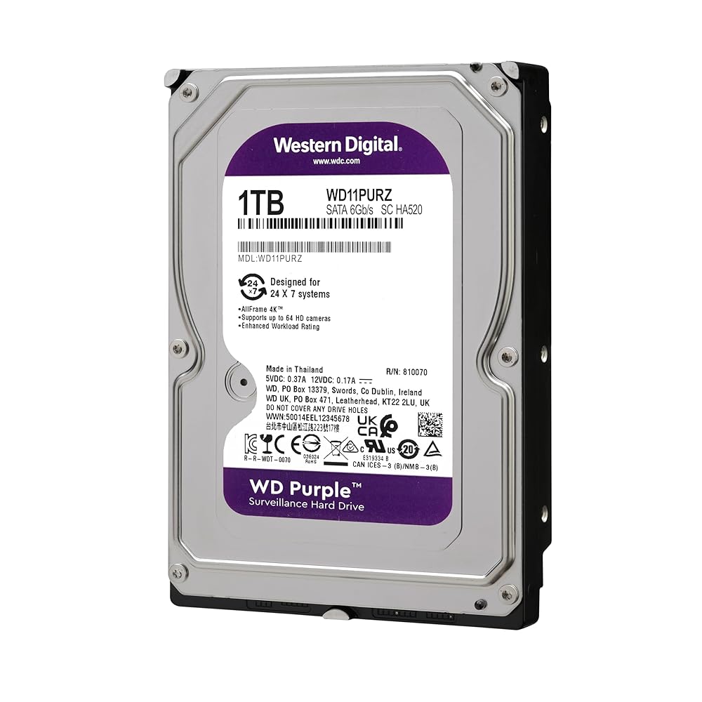 CCTV 1tb Storage Hard Disk
