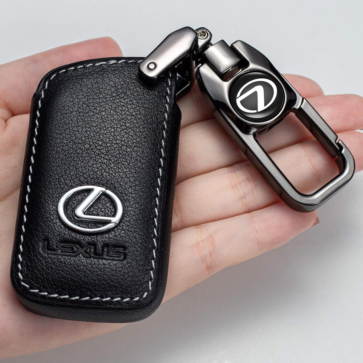 Genuine Leather Car Keyholder