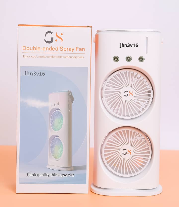Double ended spray fan