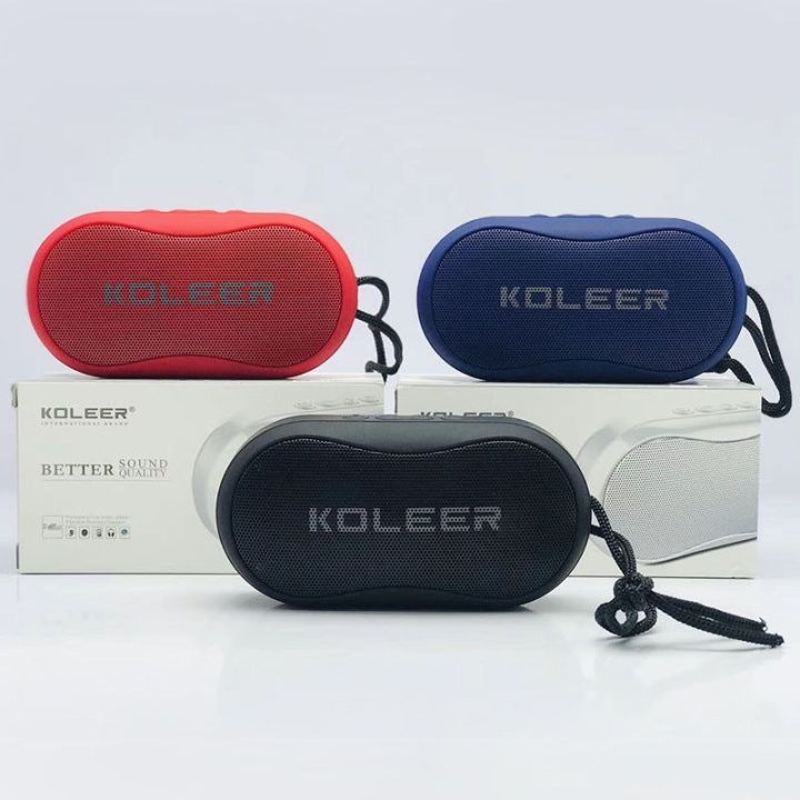 Koller S29 PORTABLE BLUETOOTH SPEAKER Black
