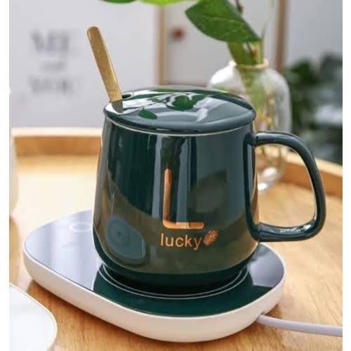 Coffee Mug With Placement Heat Pad