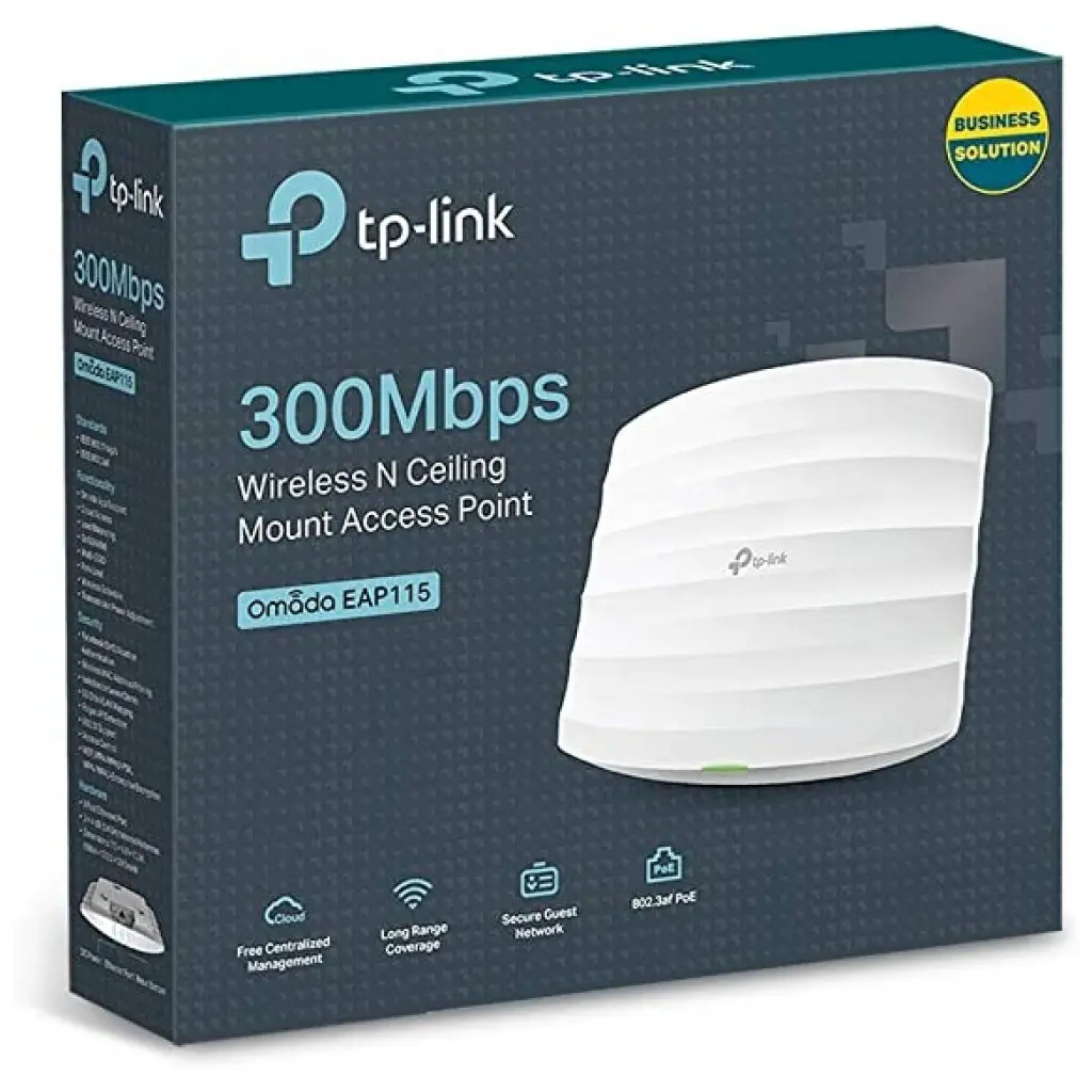 Tp-Link 300mbps Wireless N Celling Mount Access Point