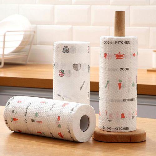 REUSABLE KITCHEN TISSUE PAPER NAPKIN(2PCS)