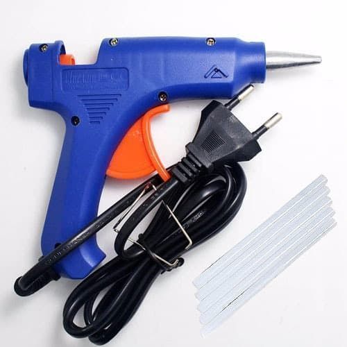 Multipurpose Hot Melt Glue Gun + 10 Hot Glue Stick
