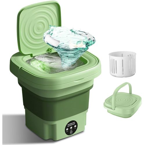 8L Portable Mini Washing Machine, Compact And Foldable
