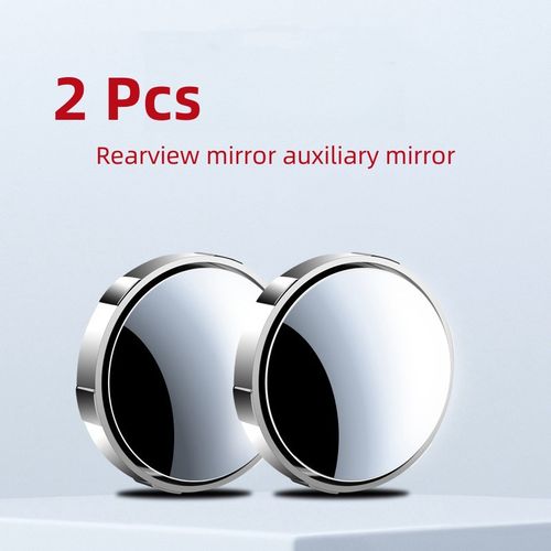 2 Pcs Rearview Mirror Auxiliary Mirror