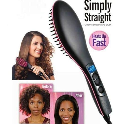 Hot Comb Straightener Blow Hair Dryers Electric Stretcher Brush