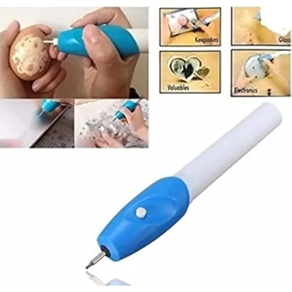 Cordless Electric Lettering Pen Electric Engraver Etching Craft Scribe for Glass Metal Plastic Leather Portable DIY Engraving Tool