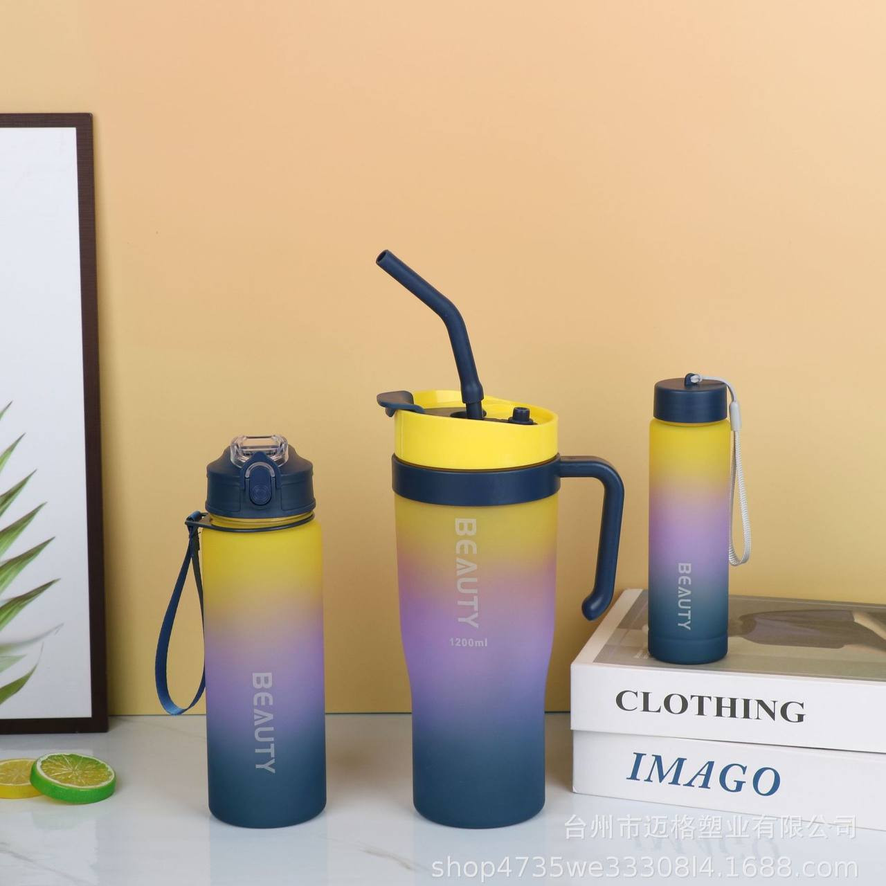 3in1 3 in1 water bottle and cup Plastic Cup