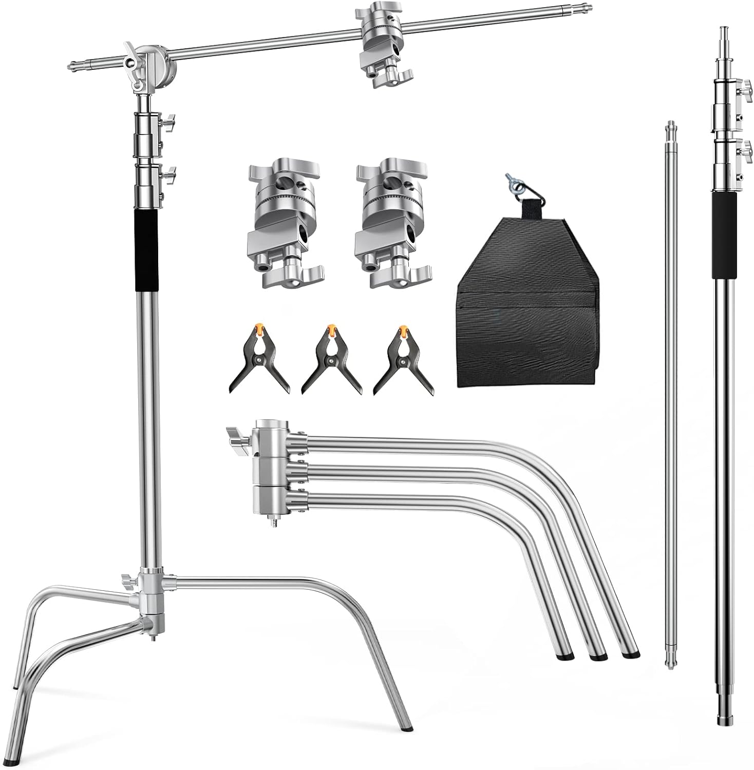 Stainless Steel Silver Colour C Stand