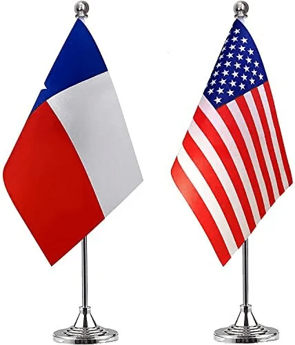 Sliver or Goldflag Table Stand