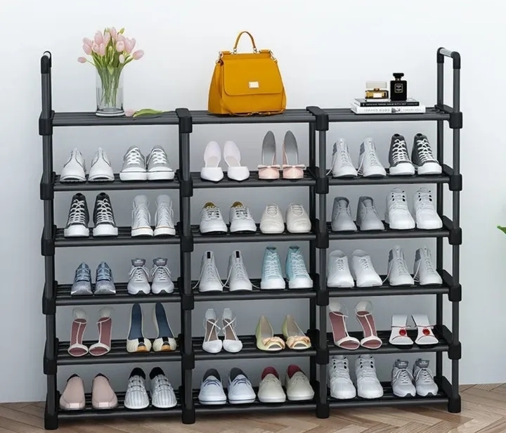 Shoe rack 6 Steps 3 Rolls Shoe Rack